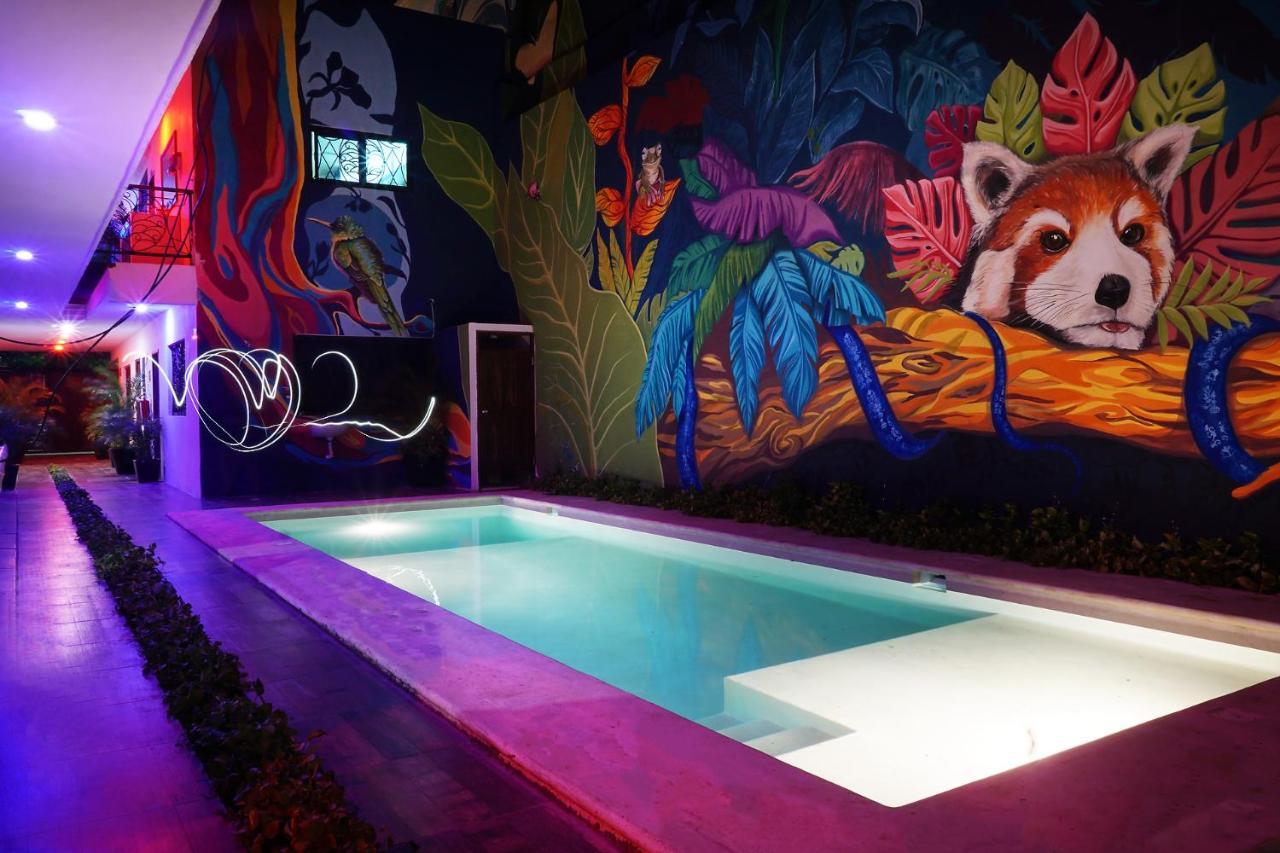 Red Panda Hostal Playa del Carmen Exterior photo